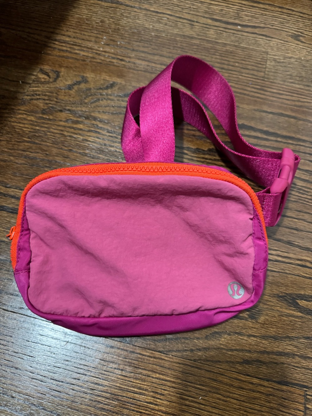 lululemon athletica Hot Pink & Orange everywhere belt Bag